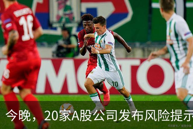今晚，20家A股公司发布风险提示